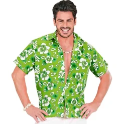 Hawaiiskjorta, grön