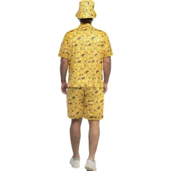 Hawaiiskjorta med shorts & hatt, lucky duck