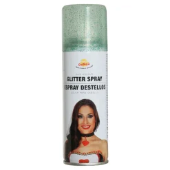 Hårspray, glitter grön 125 ml