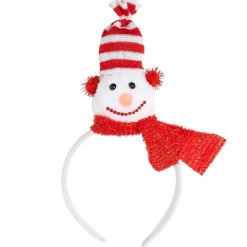 Juldiadem, snögubbe