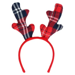Juldiadem, tartan reindeer