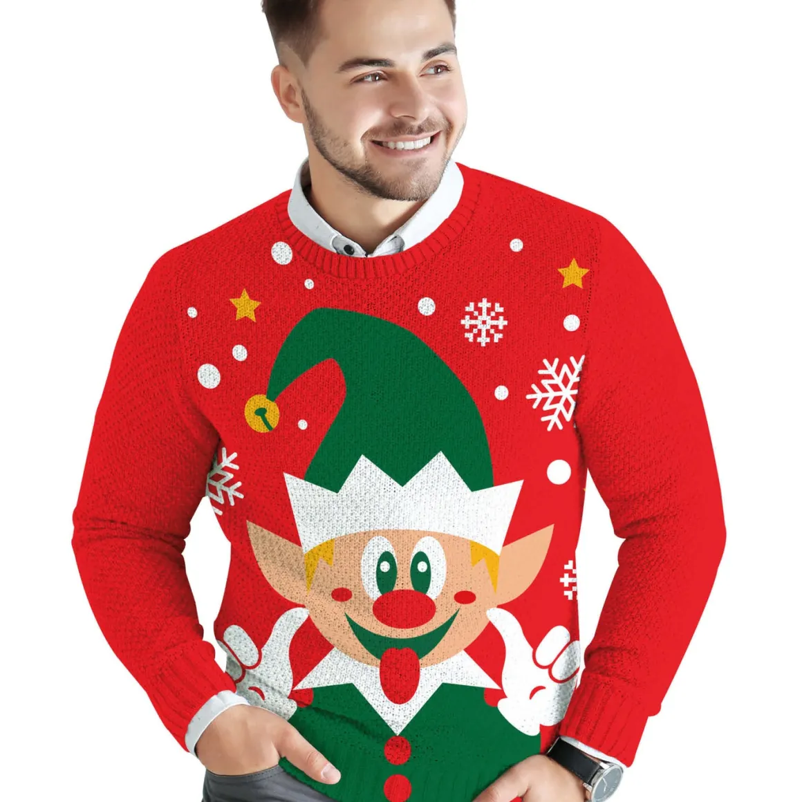 Jultröja elf christmas