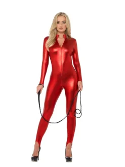 Jumpsuit, catsuit röd
