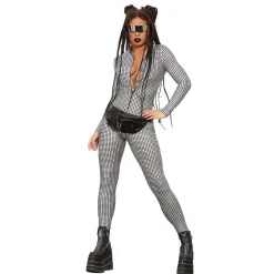 Jumpsuit, Fever Miss Whiplash Disco Holographic
