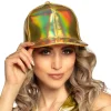 Keps, metallic guld