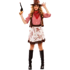 Klänning, cowgirl M/L
