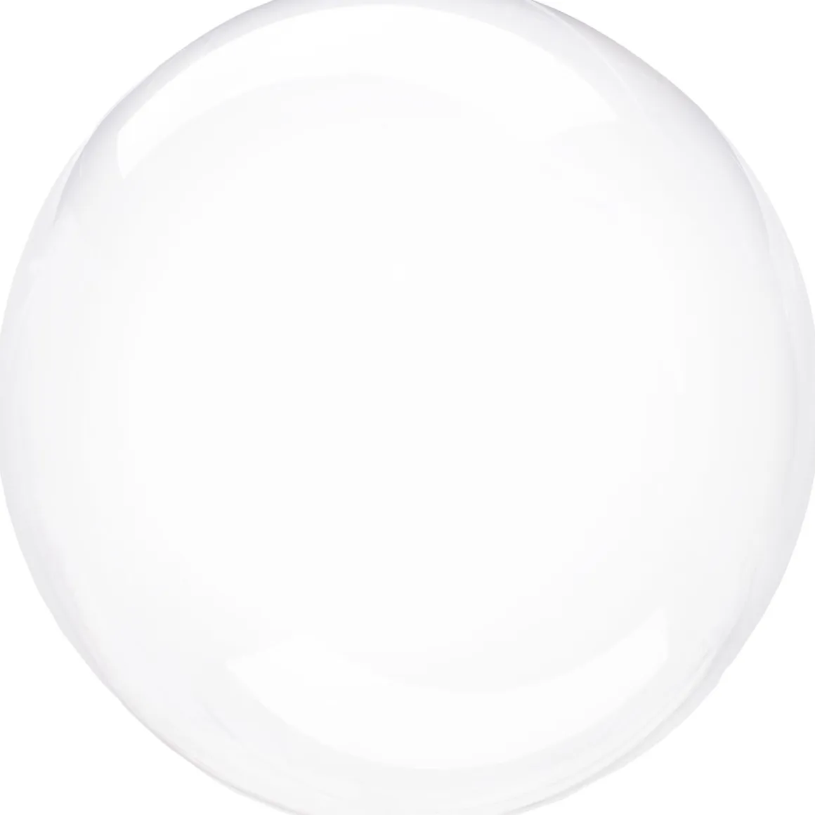 Klotballong, transparent klar 40 cm
