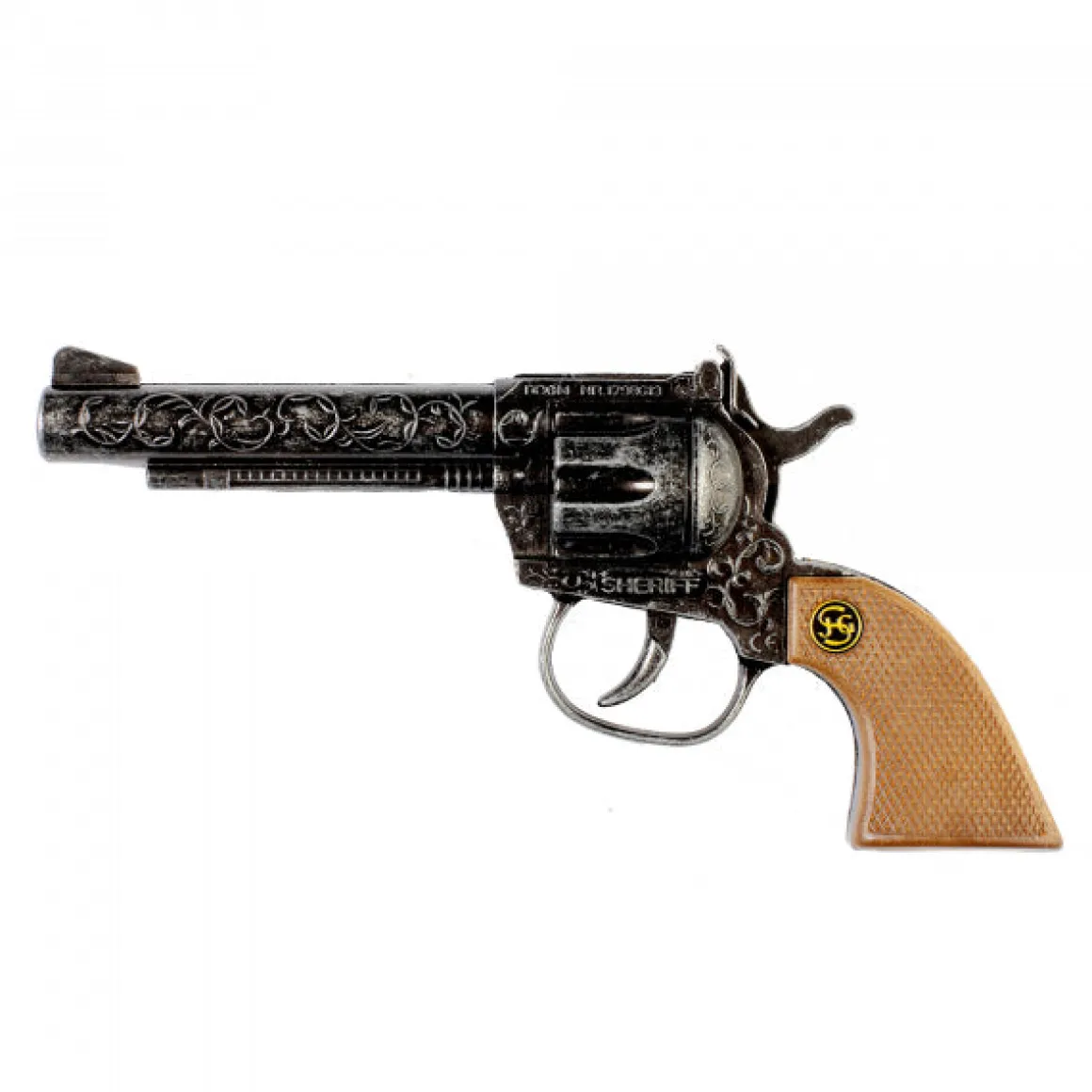 Knallpulverpistol, sheriff antik 17,5 cm
