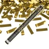 Konfettibomb, guld metallic 60 cm