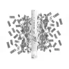 Konfettibomb, silver 40 cm (folie)