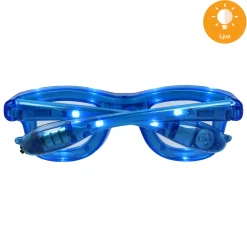 LED glasögon, blå