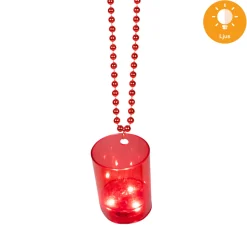 LED halsband, shotglas