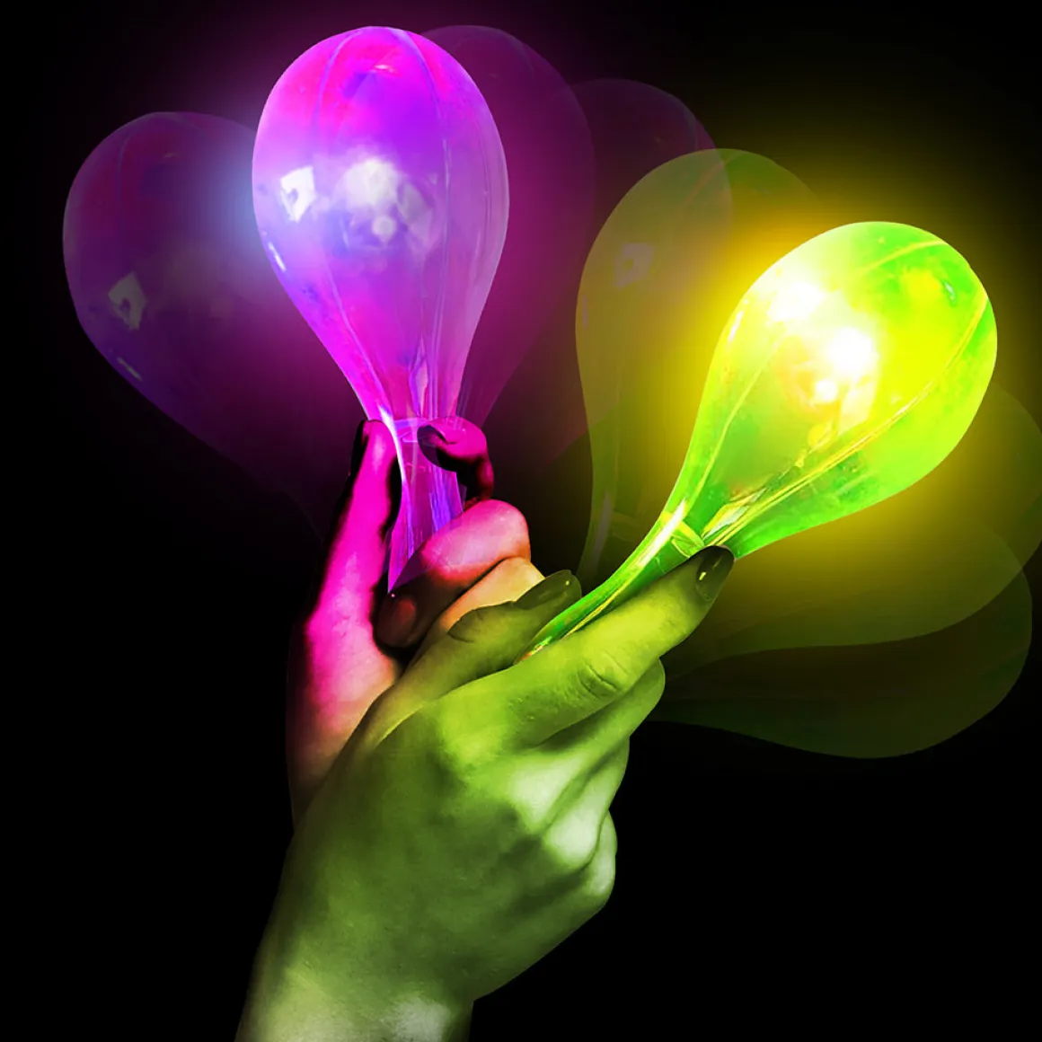LED-maraca 15 cm