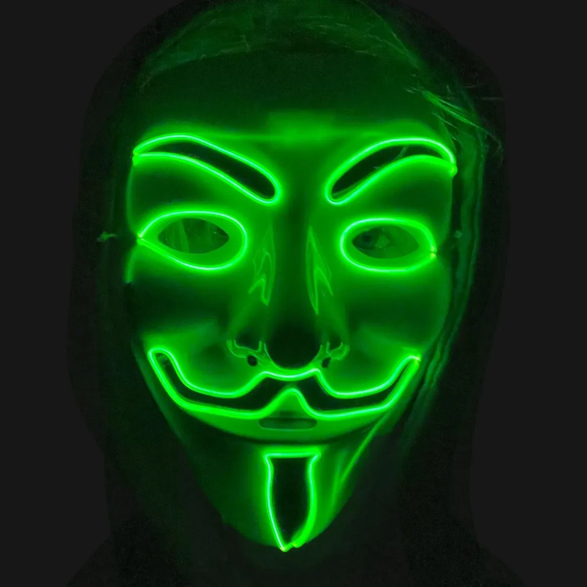 LED-mask, Anonymous