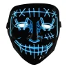 LED-mask, killer smile blue