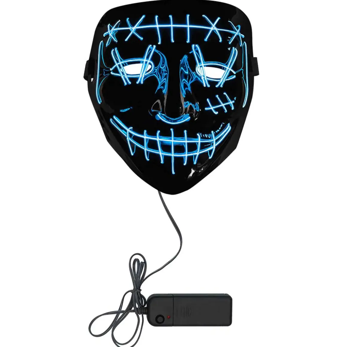 LED-mask, killer smile blue