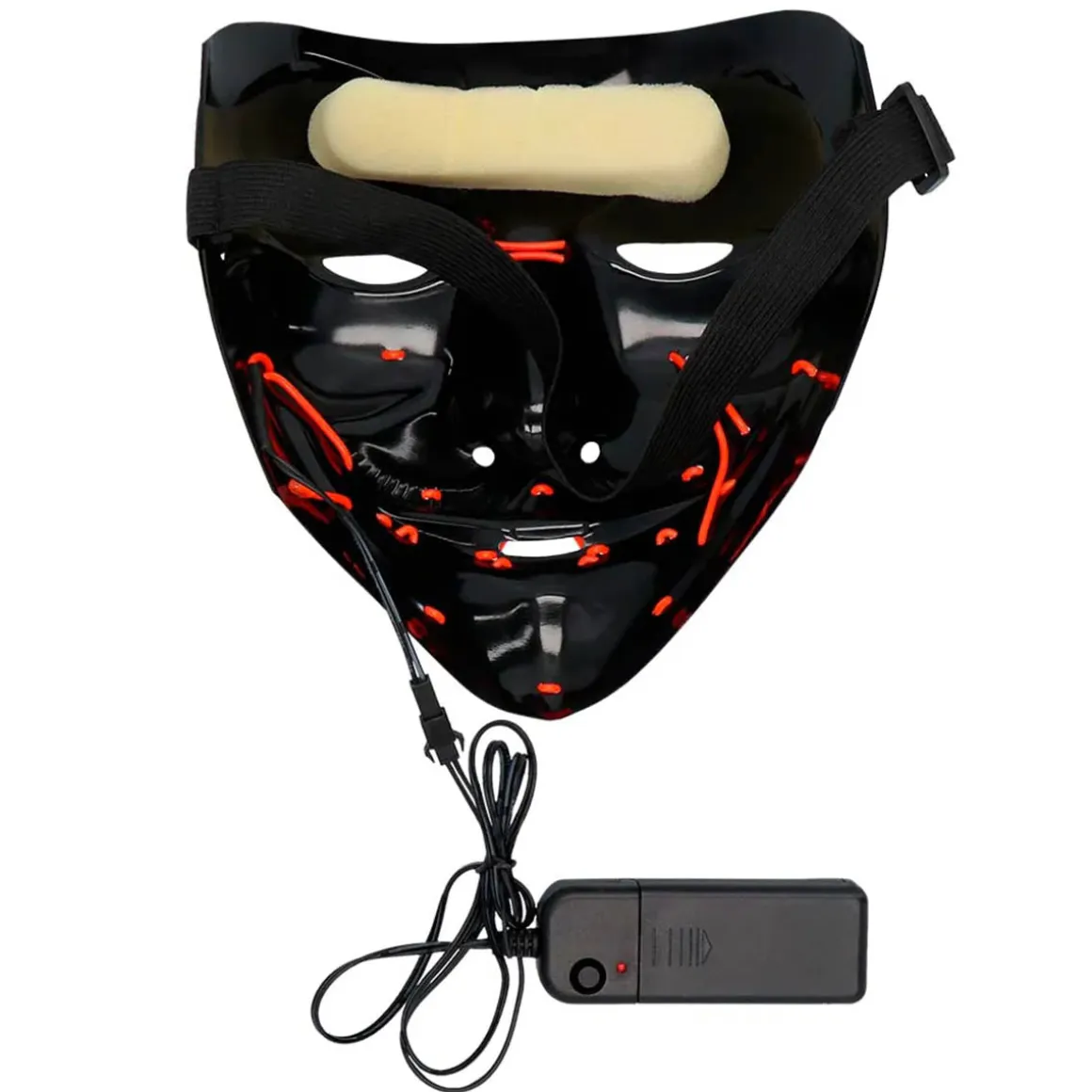 LED-mask, killer smile red
