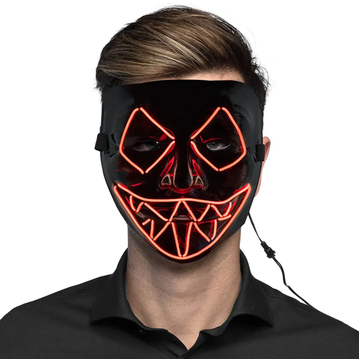 LED-mask, killer smile red