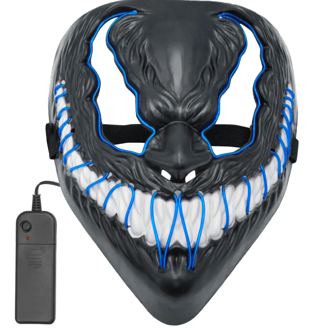 LED-mask, monster blå