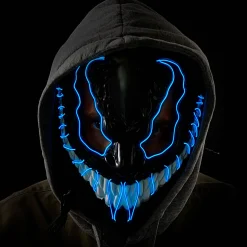 LED-mask, monster blå