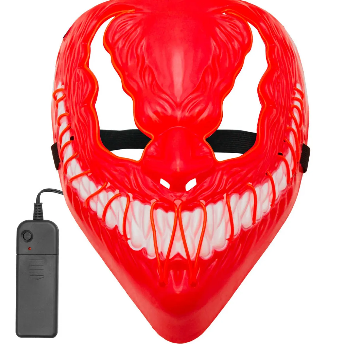 LED-mask, monster röd