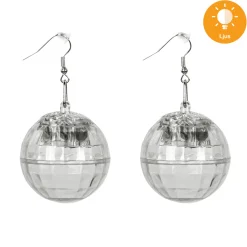 LED örhängen, disco
