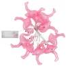 Ljusslinga LED, flamingo 140 cm