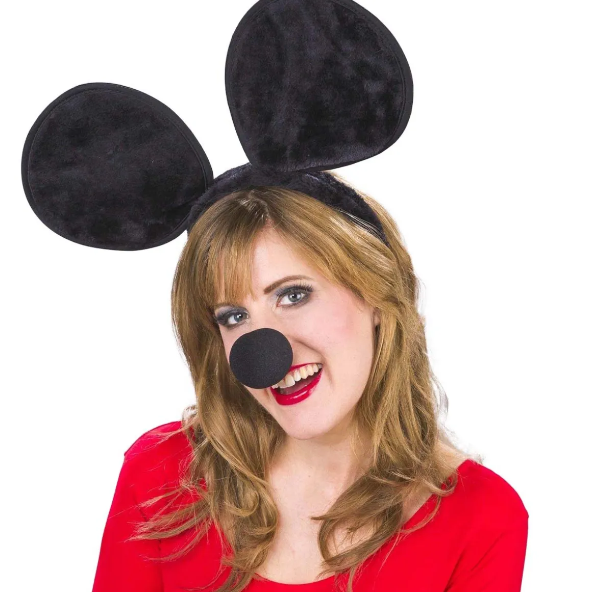Maskeradset, musöron med näsa