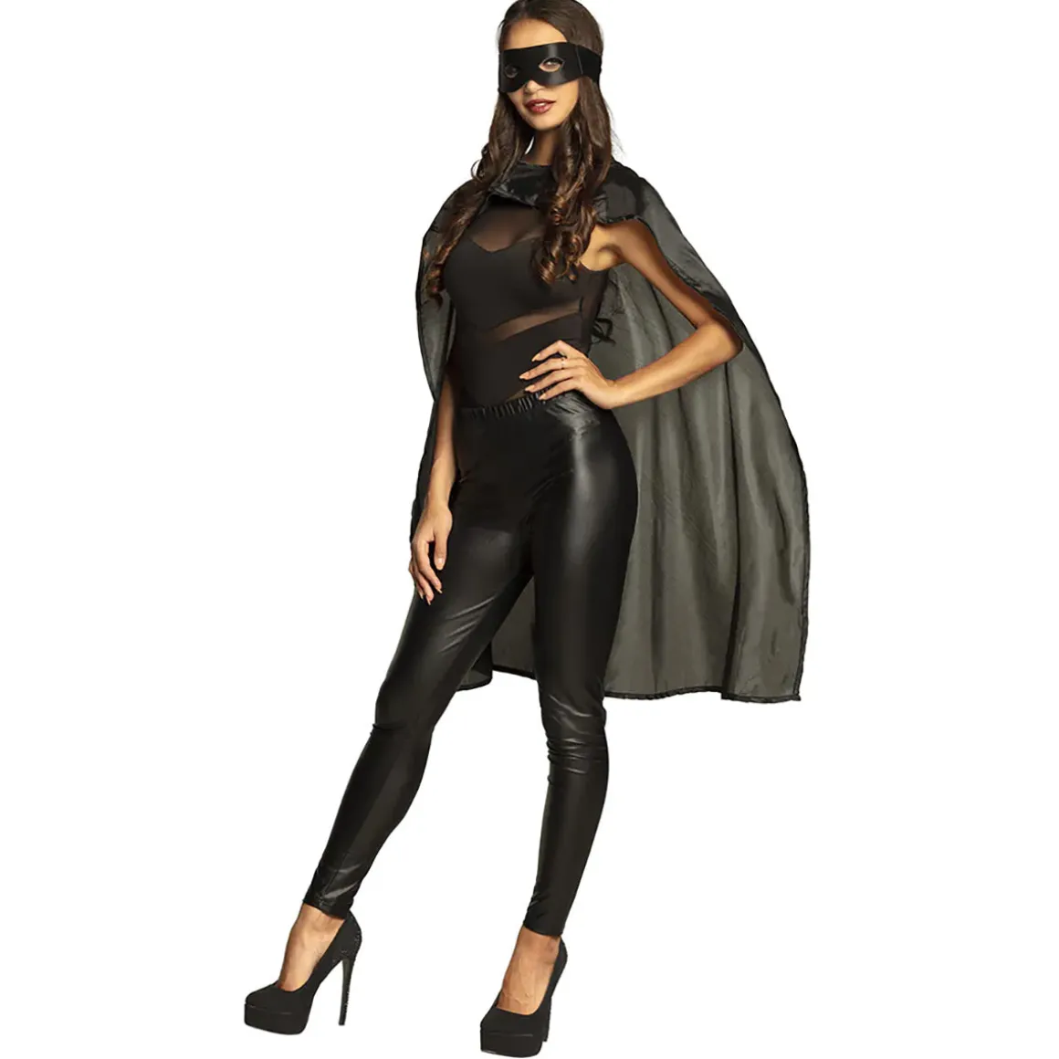 Maskeradset, superhjälte svart