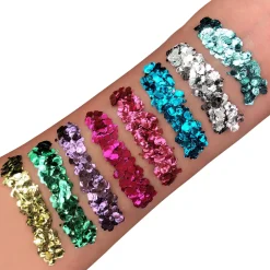 Moon Glitter Bio Chunky Glitter, green 3 g