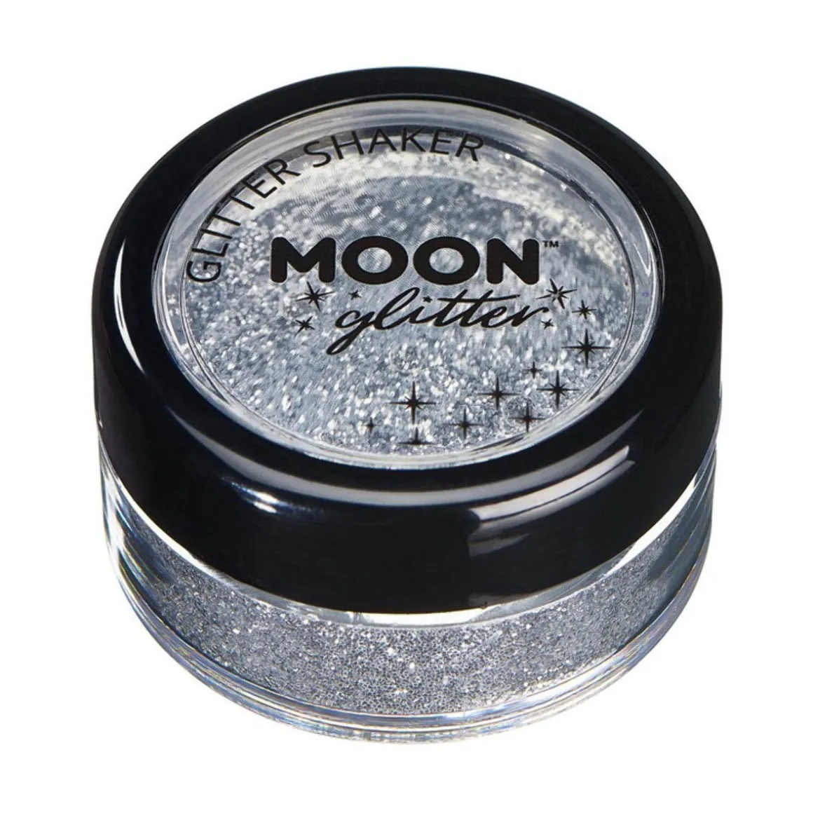 Moon Glitter Classic Fine Glitter Shakers, silver 5 g
