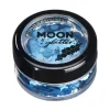 Moon Glitter Holographic Chunky Glitter, blue 3 g