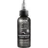 Moon Glitter Holographic Glitter Fabric Paint, black 30 ml