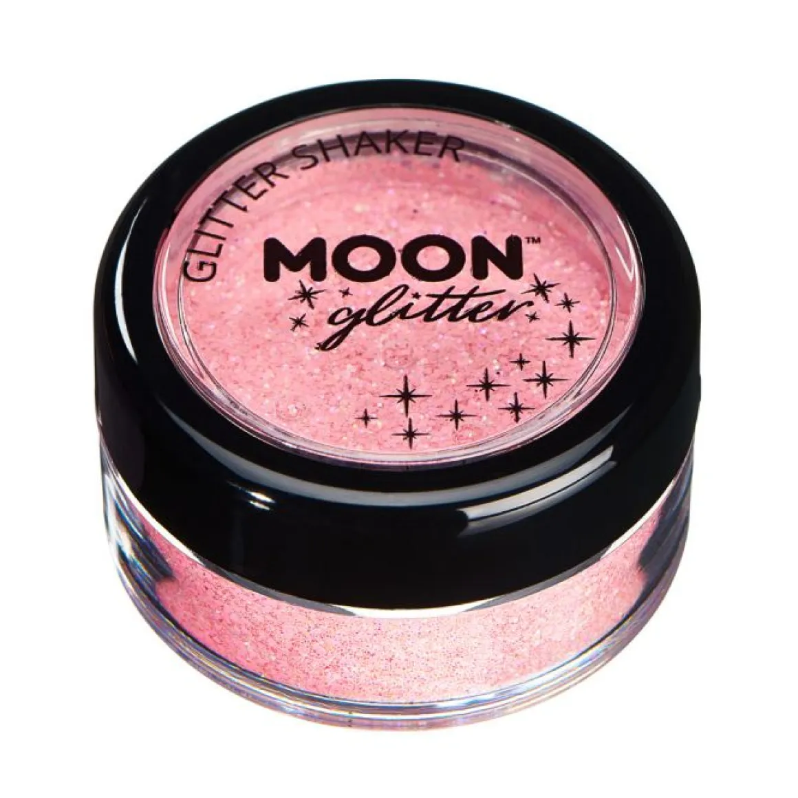 Moon Glitter i burk shaker, pastell korall 3 g