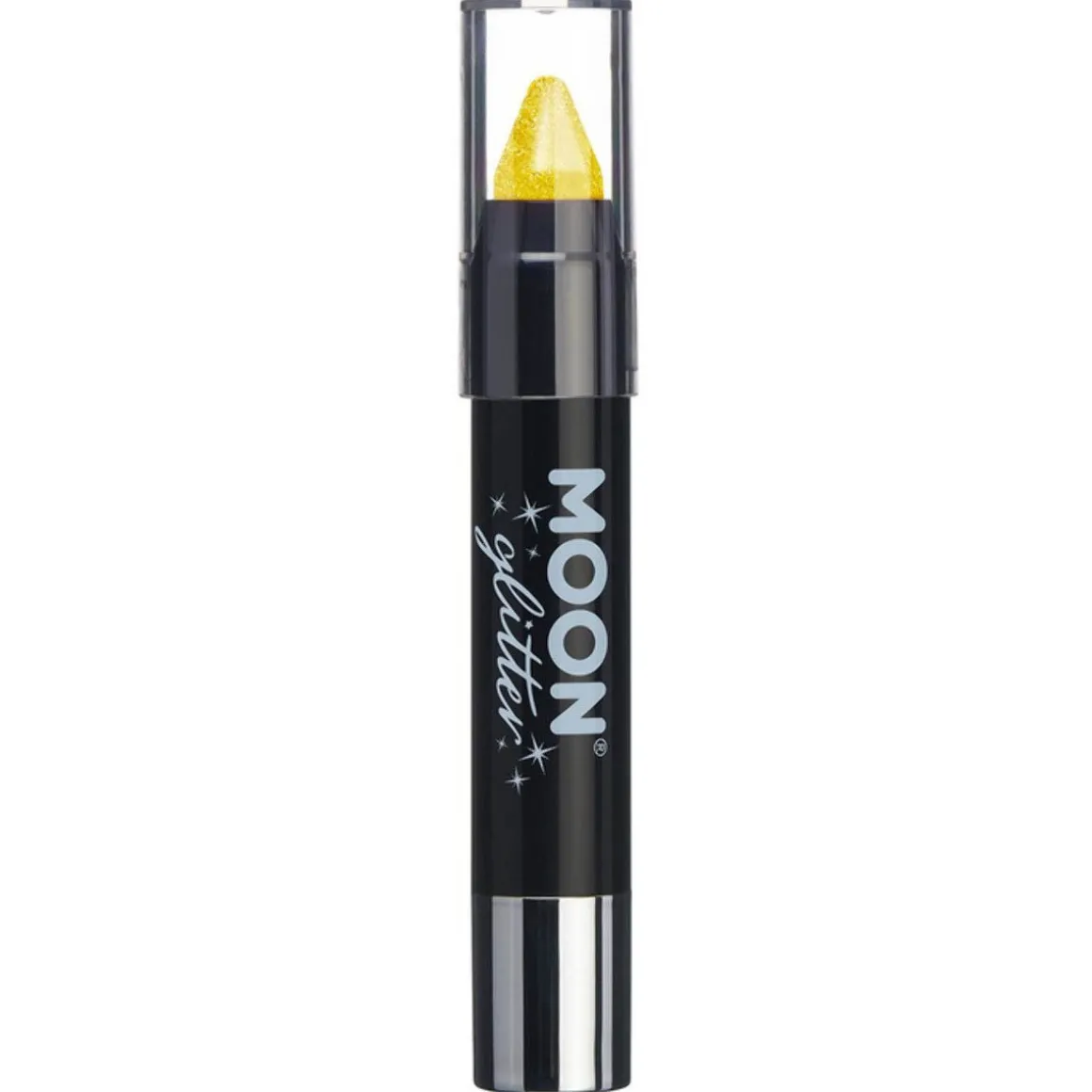 Moon Glitter Iridescent Body Crayons, yellow 3,5 g