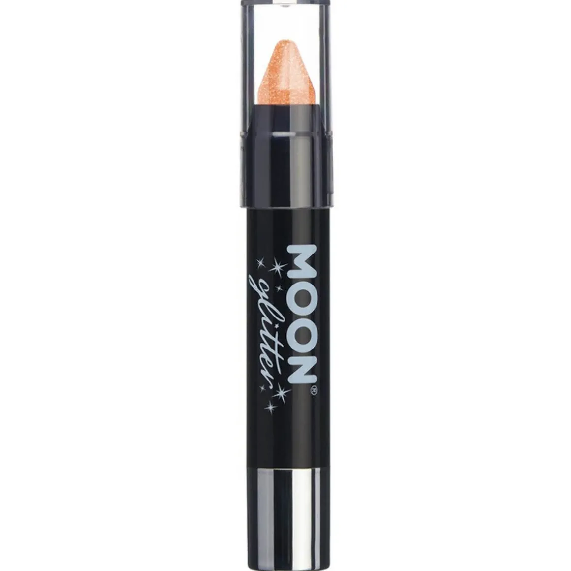 Moon Glitter Iridescent Body Crayons, orange 3,5 g