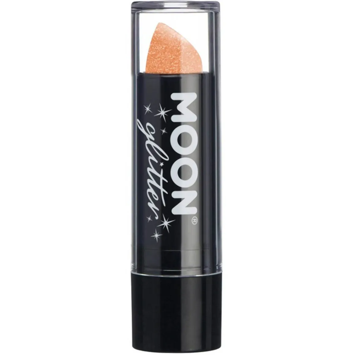 Moon Glitter Iridescent Glitter Lipstick, orange 5 g