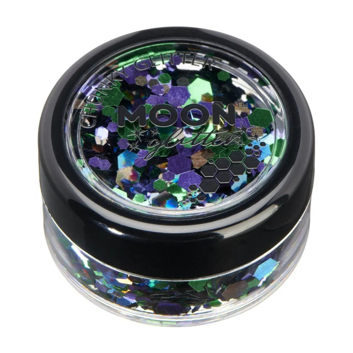 Moon Glitter Mystic Chunky Glitter, Galaxy 3 g