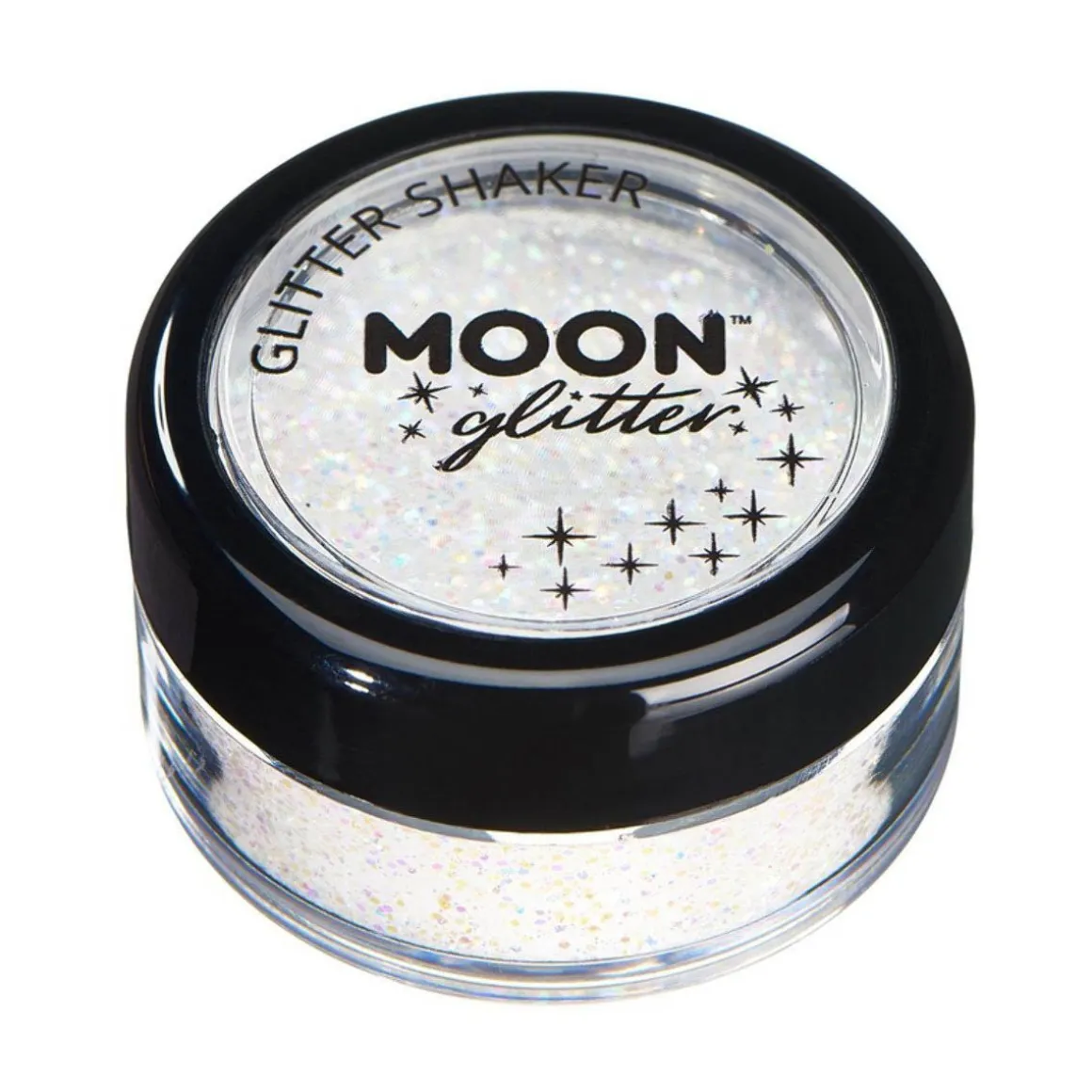 Moon Glitter Pastel Glitter Shakers, white 5 g