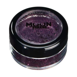 Moon terror glitter i burk, lila 3 g