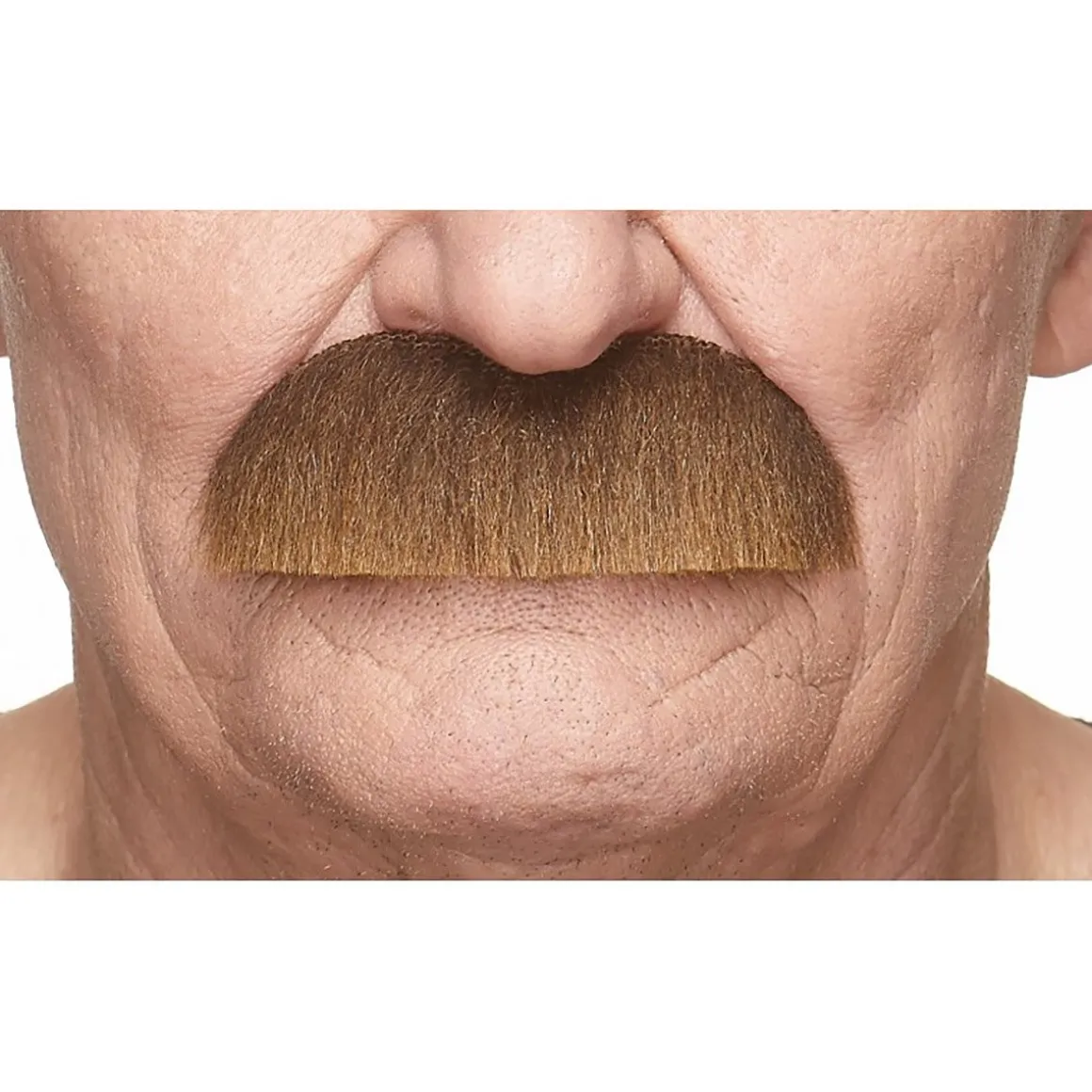 Mustasch, barkeep brun