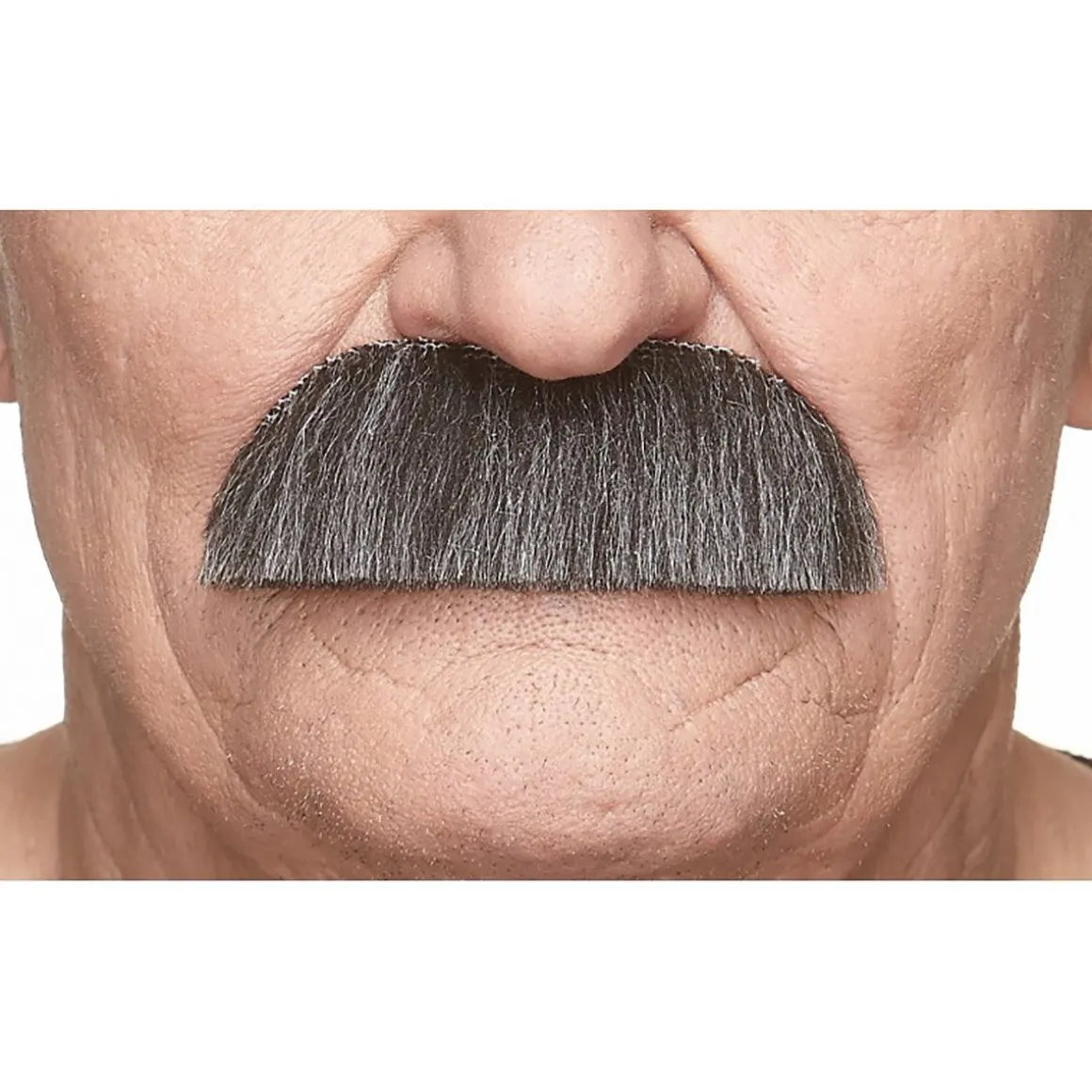 Mustasch, barkeep svart/vit