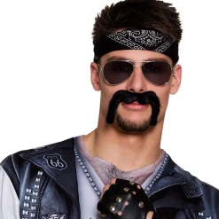 Mustasch, biker