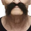 Mustasch, biker svart