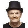 Mustasch, butler kastanj