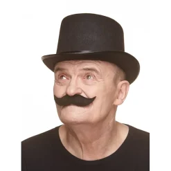Mustasch, captain grå/vit