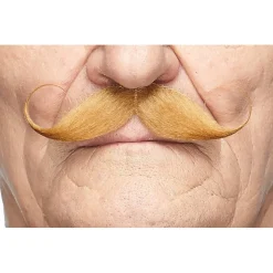 Mustasch, detective brun