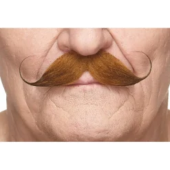 Mustasch, detective röd