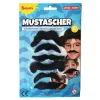 Mustascher, barn 6 st