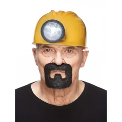Mustasch, handyman svart